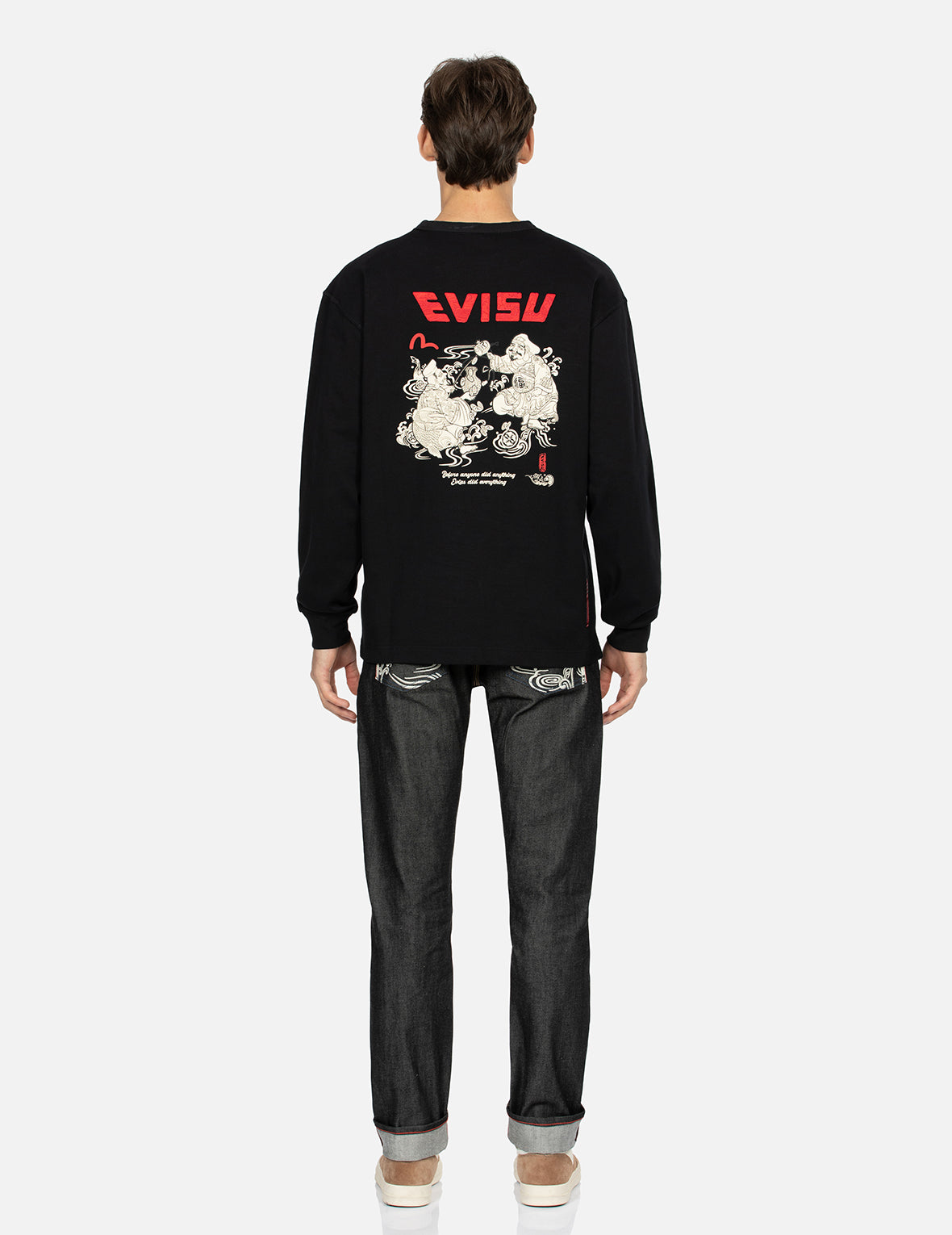 Two Gods Wealth Gathering  Print Loose Fit T-shirt