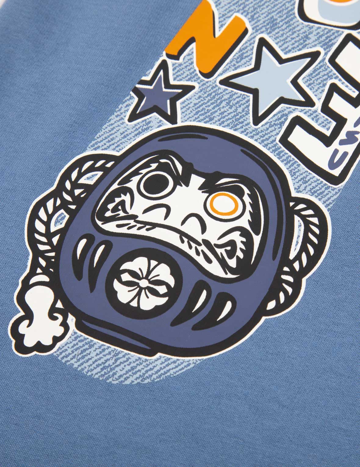 Hyottoko Festival Daicock Print Regular Fit T-shirt