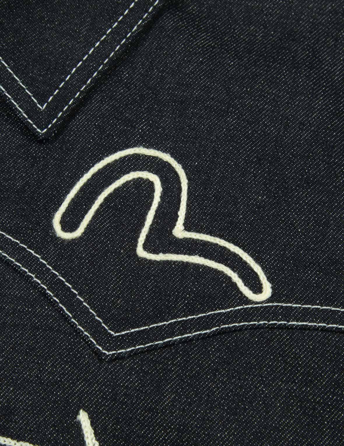 Western Style and Logo Embroidery Denim Jacket