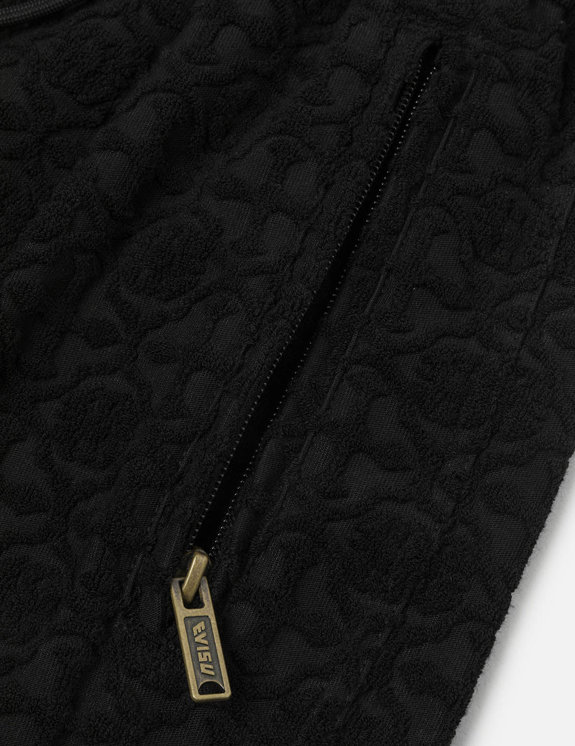 Allover Kamon Jacquard Relax Fit Sweatpants