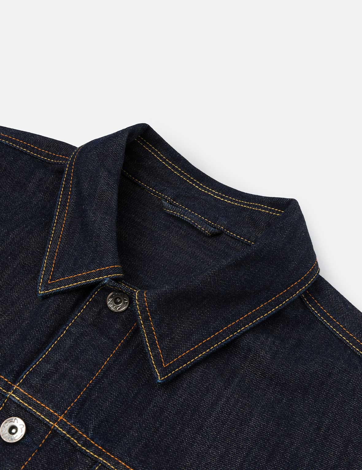 仙鹤报恩刺绣宽版休闲牛仔外套