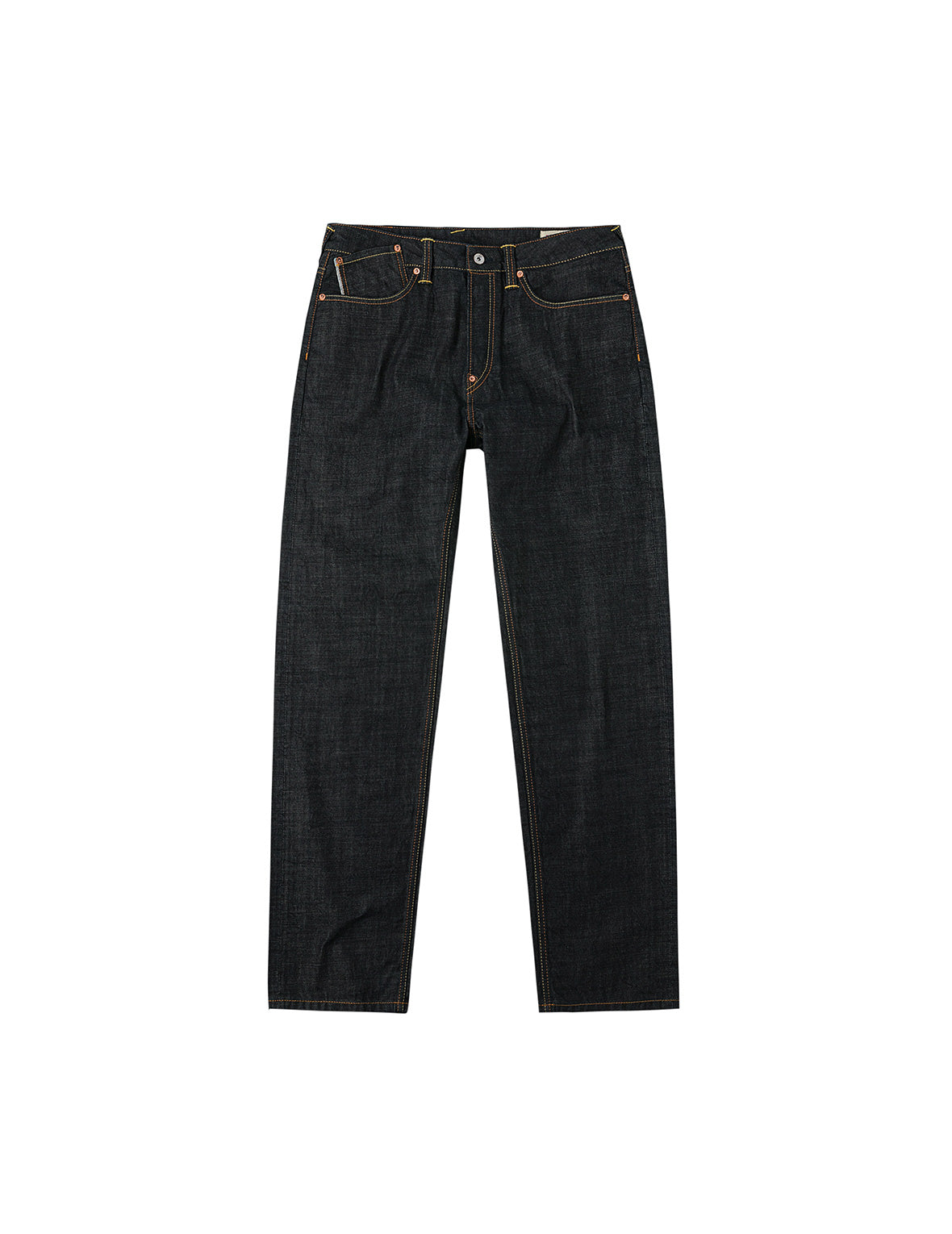 海鸥和日式寺庙刺绣常规牛仔裤 #2020