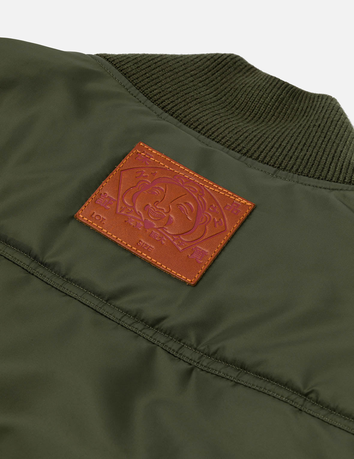 商标刺绣时尚版型飞行员夹克