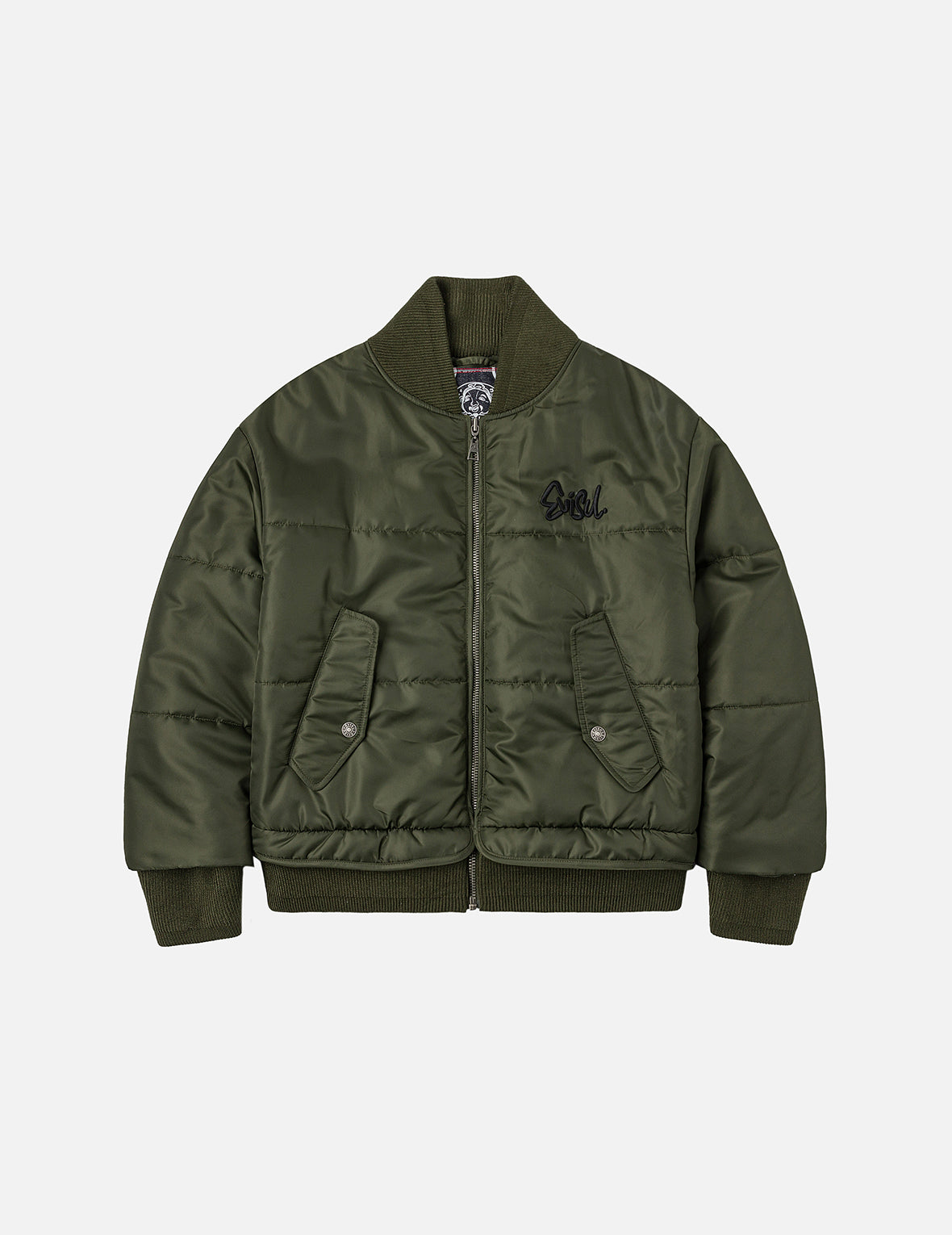 商标刺绣时尚版型飞行员夹克