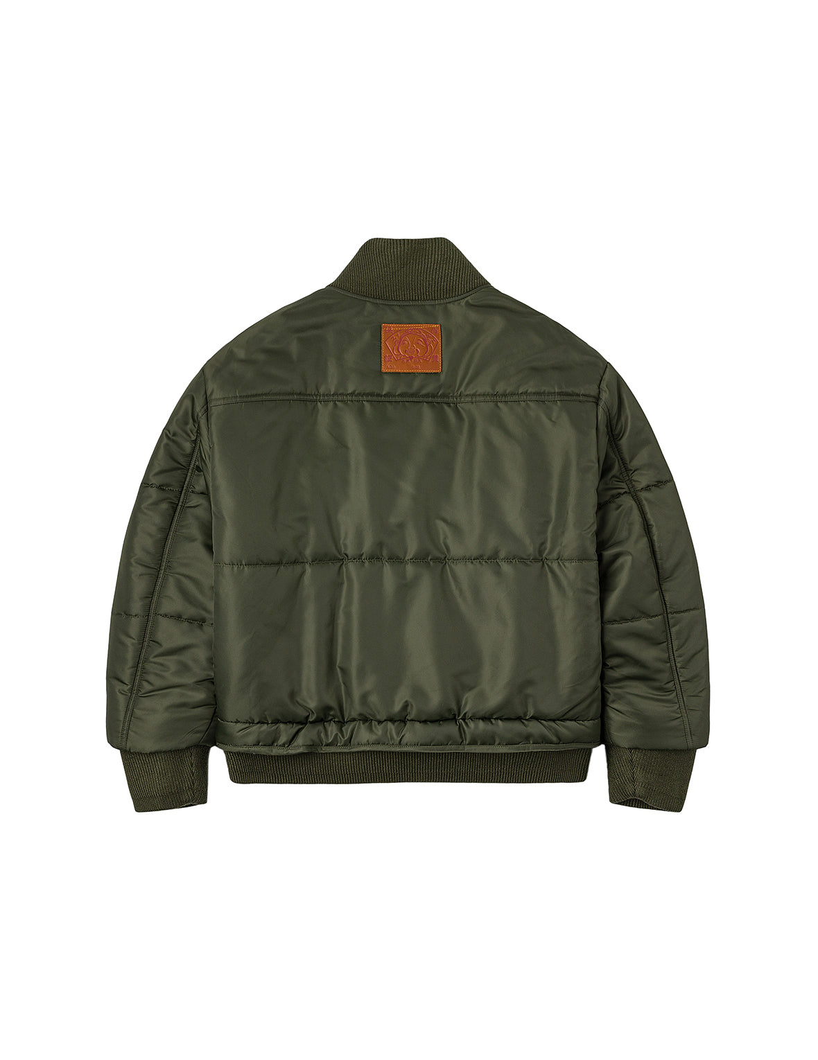 商标刺绣时尚版型飞行员夹克