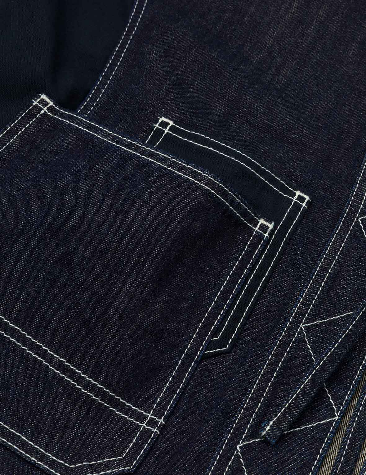 织锦贴布多口袋宽版休闲和服外套