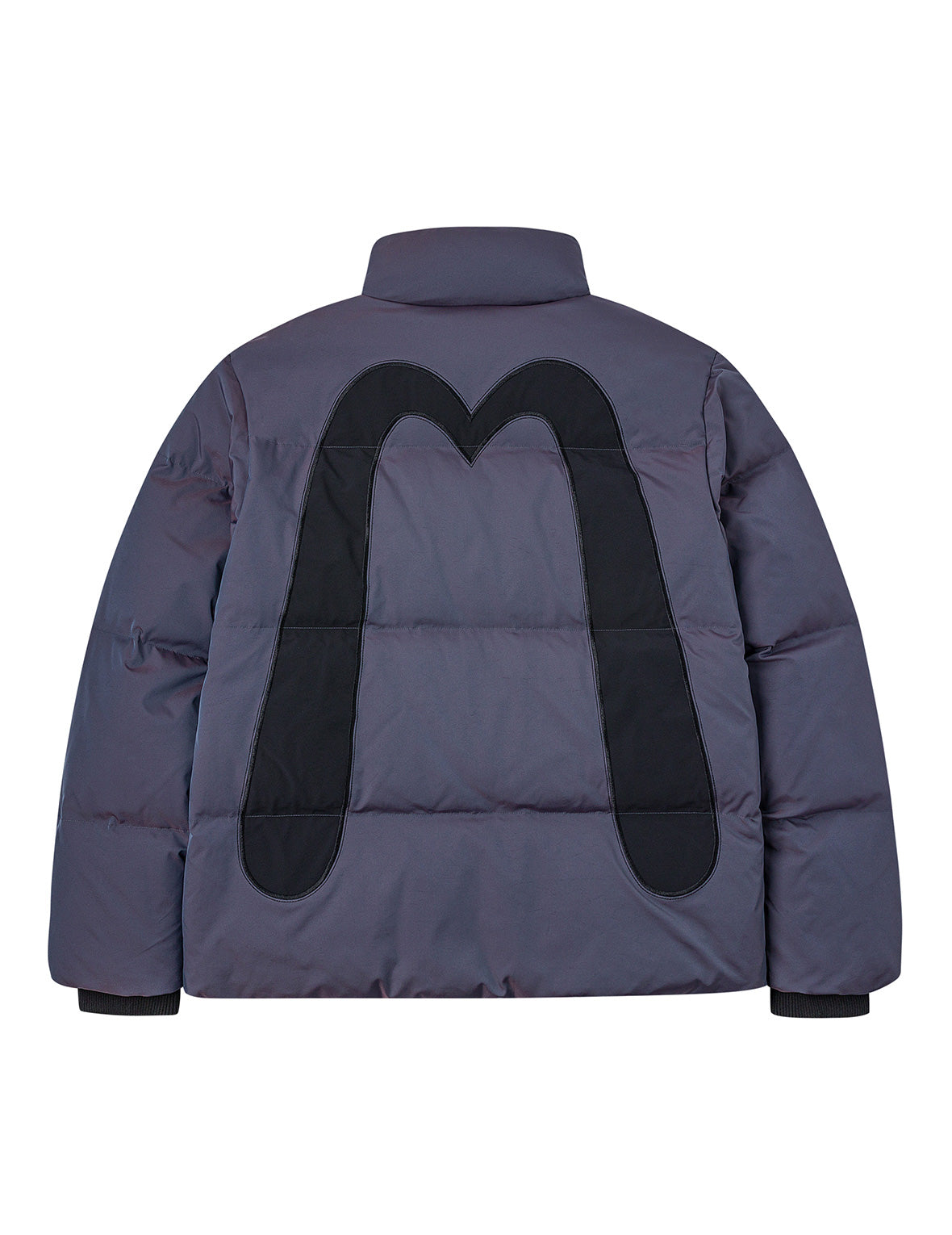 嵌条大M刺绣常规版型羽绒外套