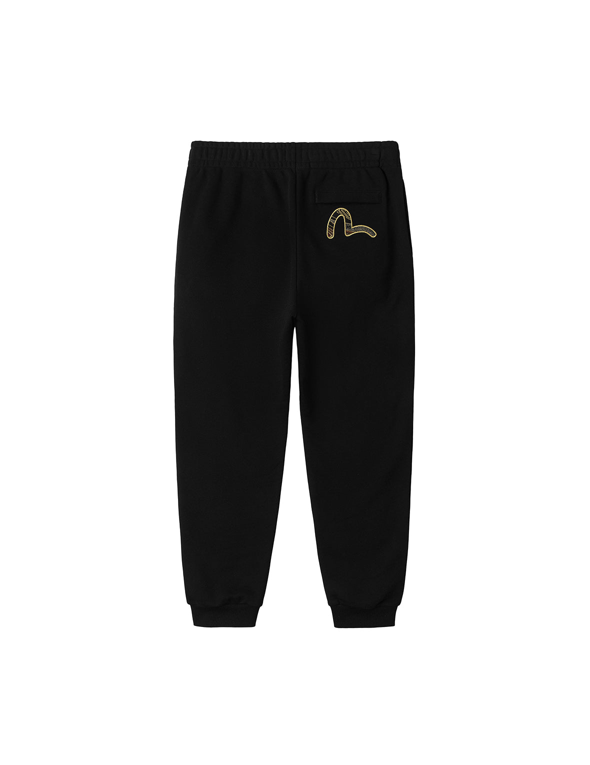 Seagull Brocade Appliqué Gold Thread Logo Regular Fit Sweatpants