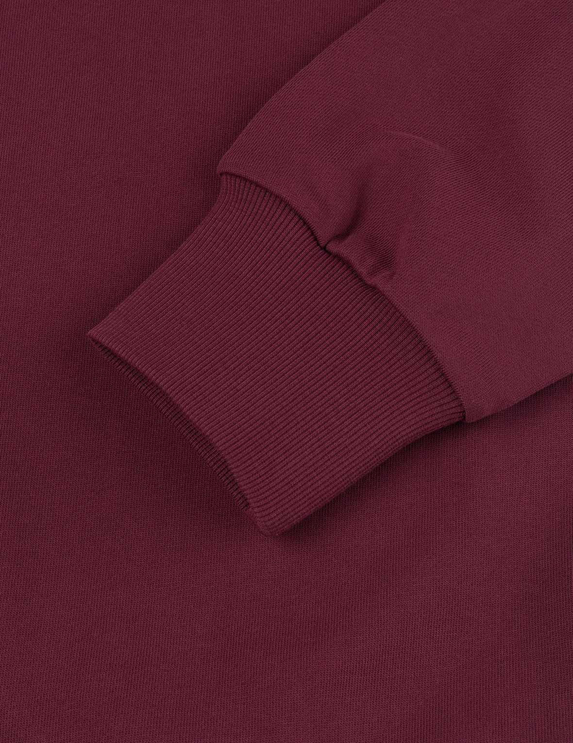 Graffiti Seagull Print and Sashiko Relax Fit Sweatshirt