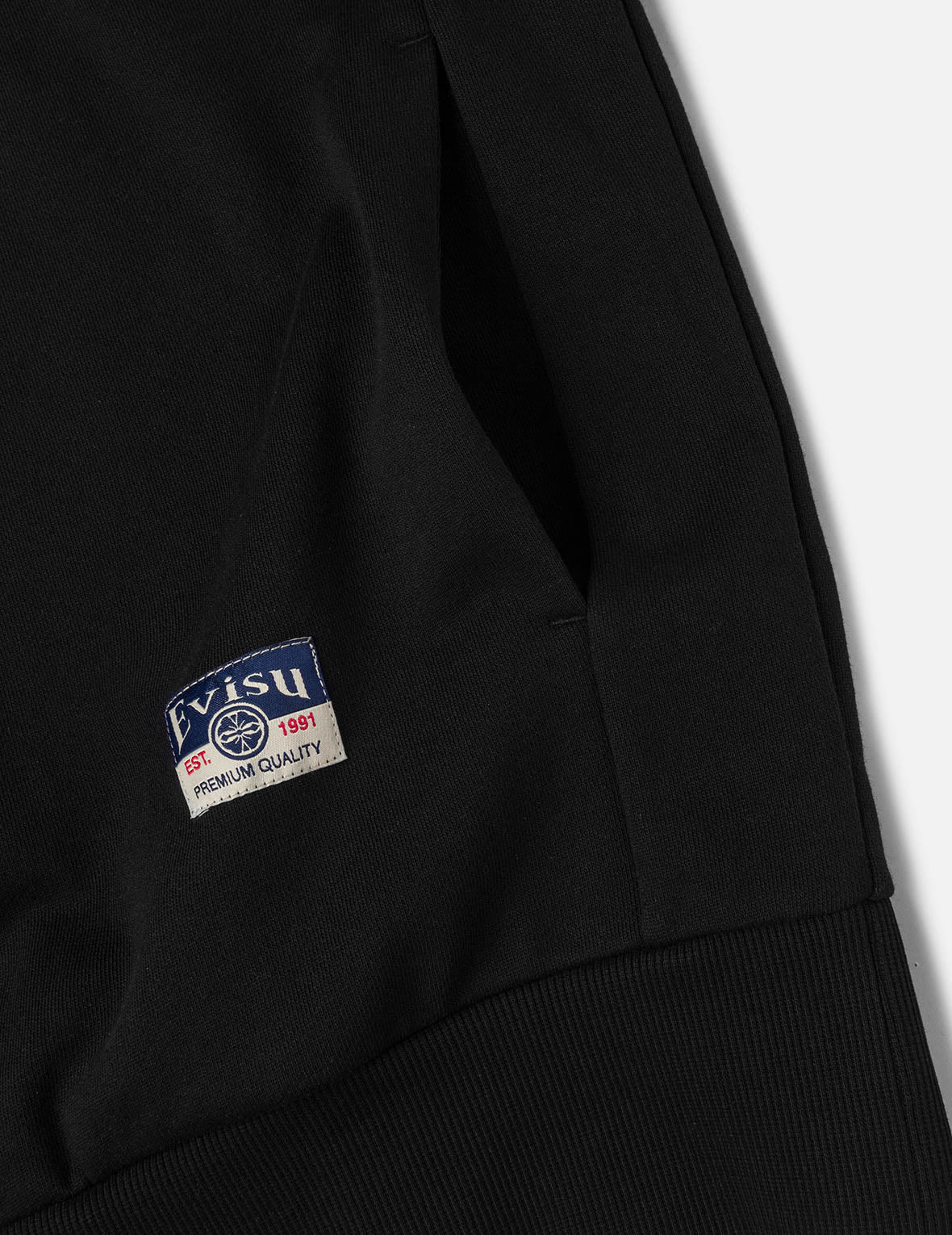 Crane and Seagull Embroidery Relax Fit Sweatshirt