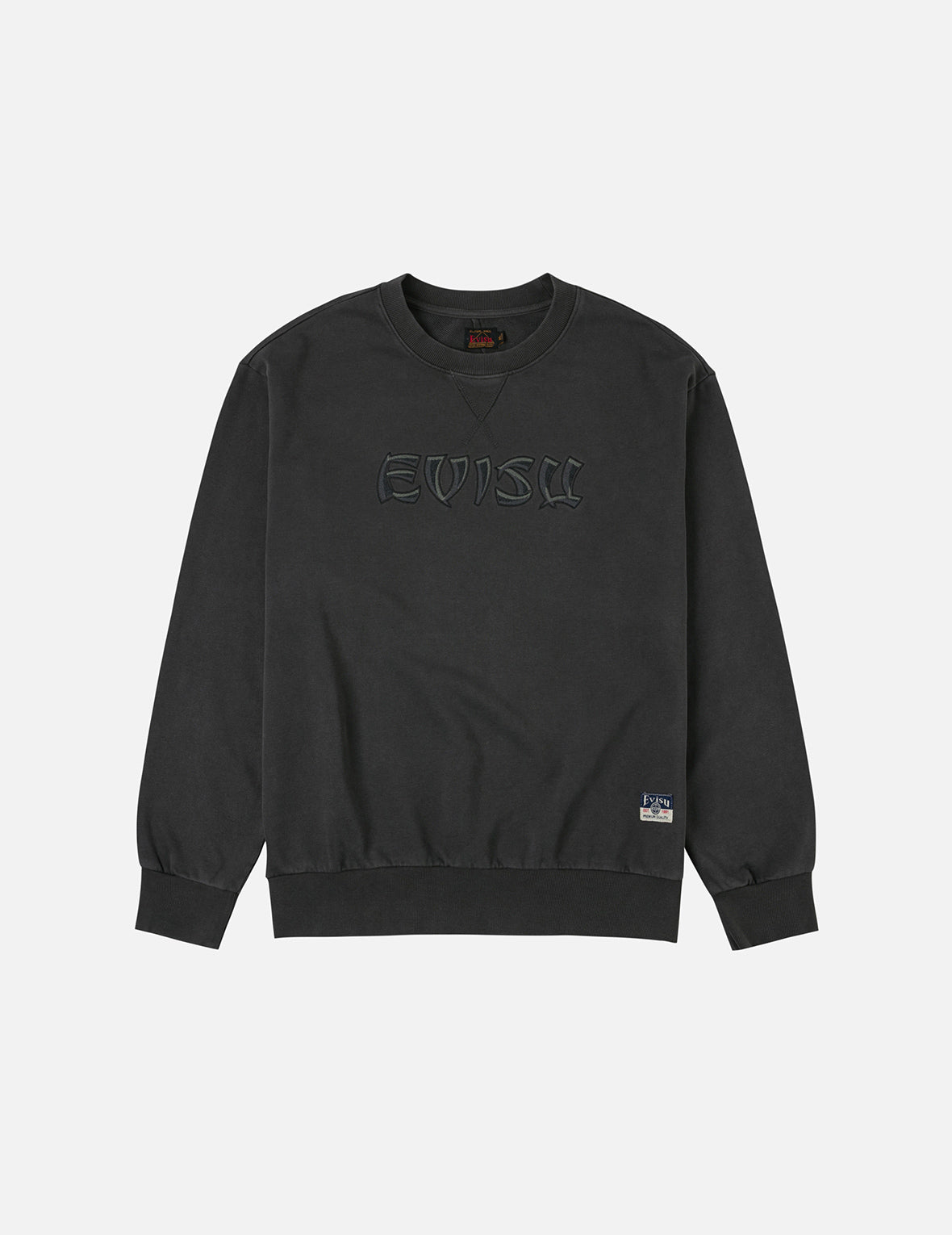 佛头和商标刺绣休闲卫衣