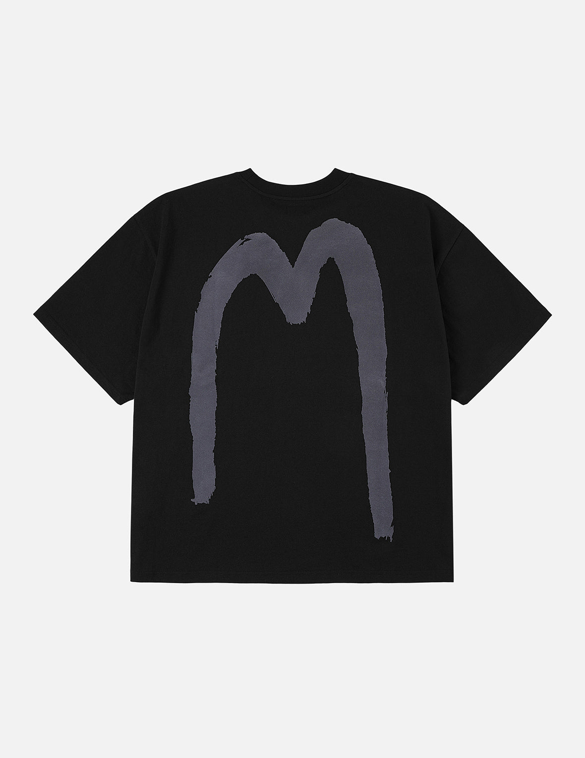 手刷大M印花宽版T恤