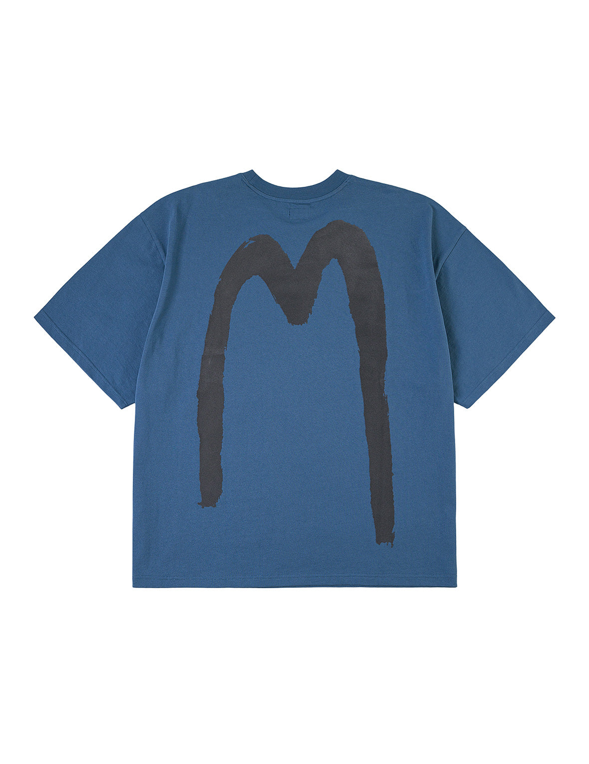 手刷大M印花宽版T恤