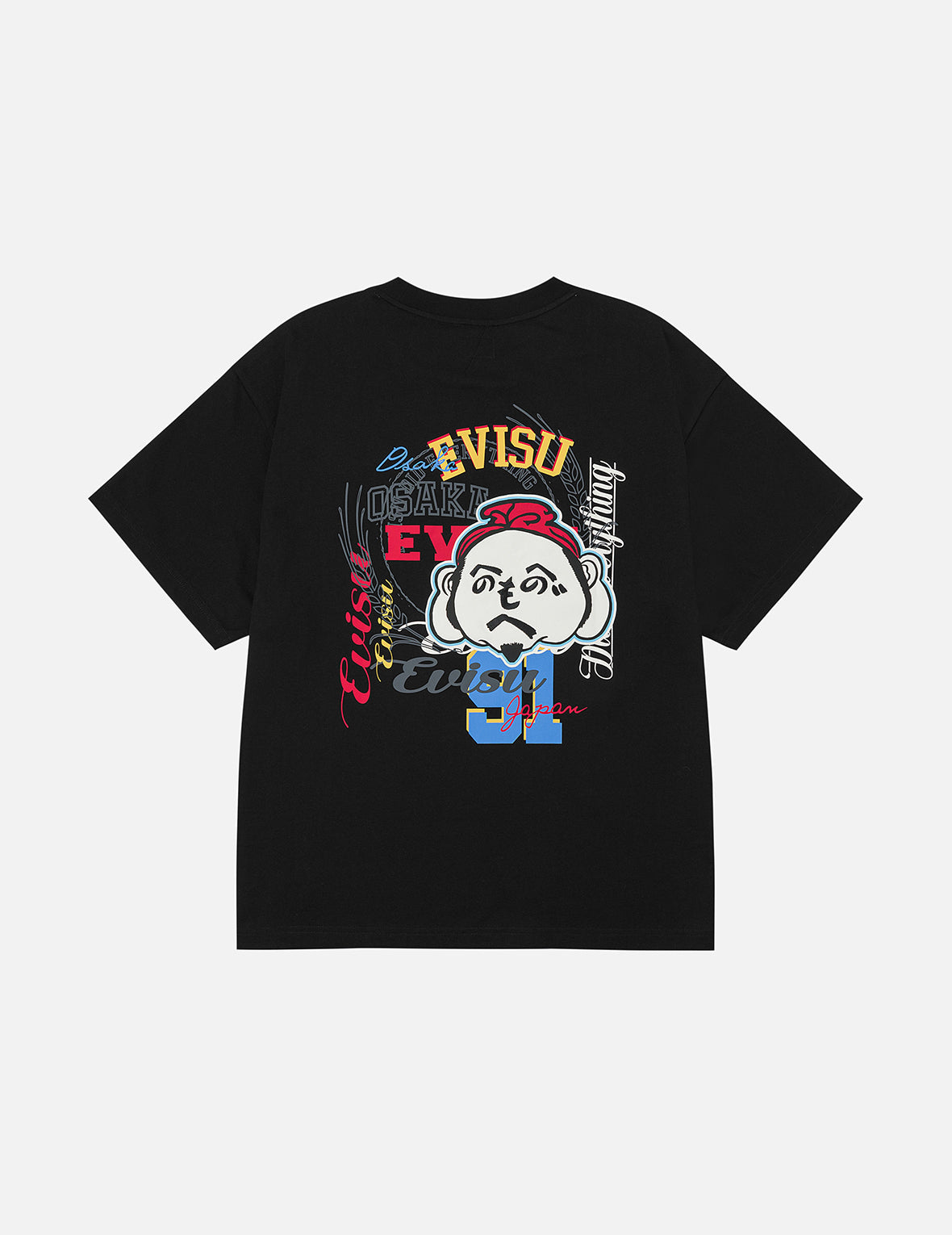 Henohenomohe Godhead Embroidery Relax Fit T-Shirt