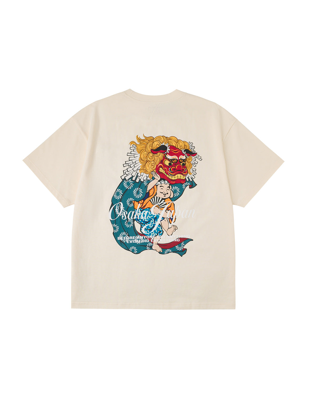 Godhead Lion Dance Print Relax Fit T-Shirt
