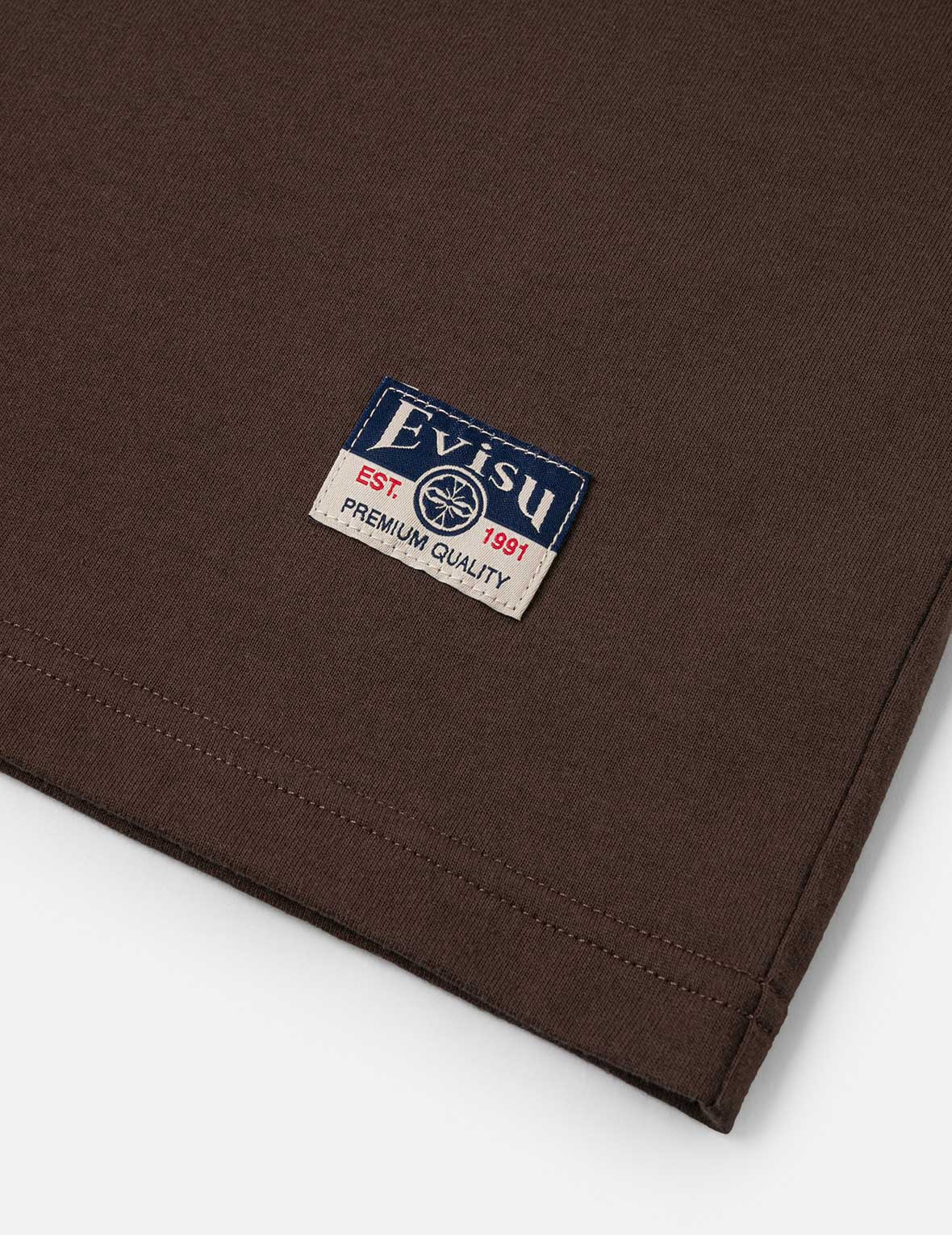 智慧之轮和达摩大M印花常规版型T恤