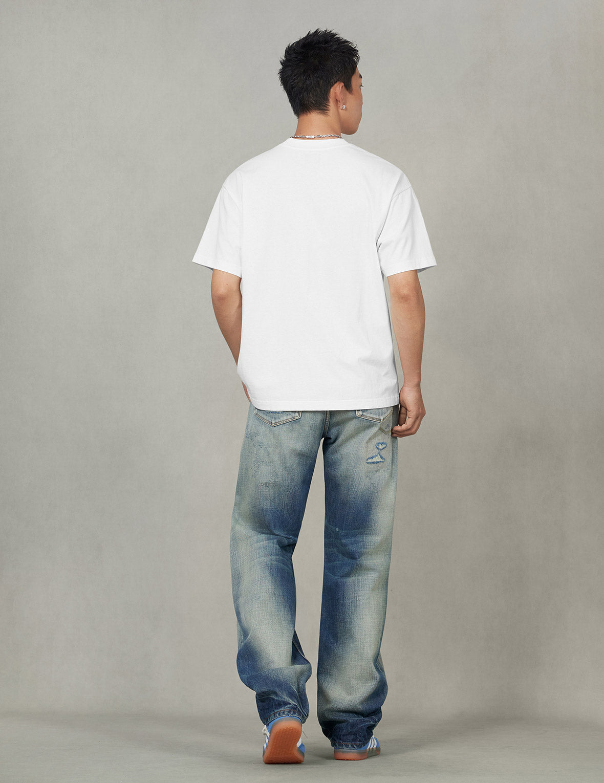 High Heel Seagull Print Relax Fit T-Shirt