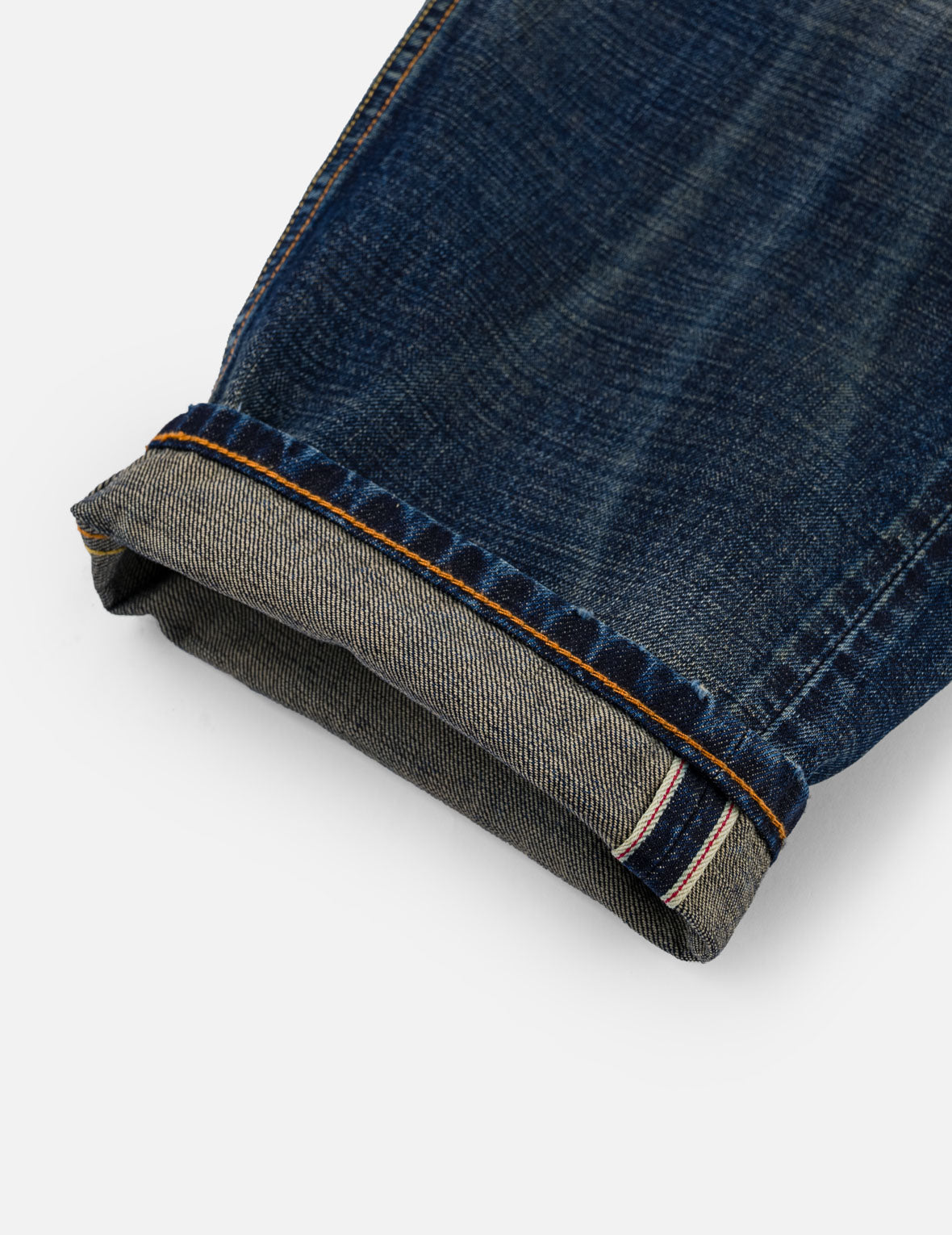 Heavy-Wash Gradient Seagull Selvedge Jeans #2030
