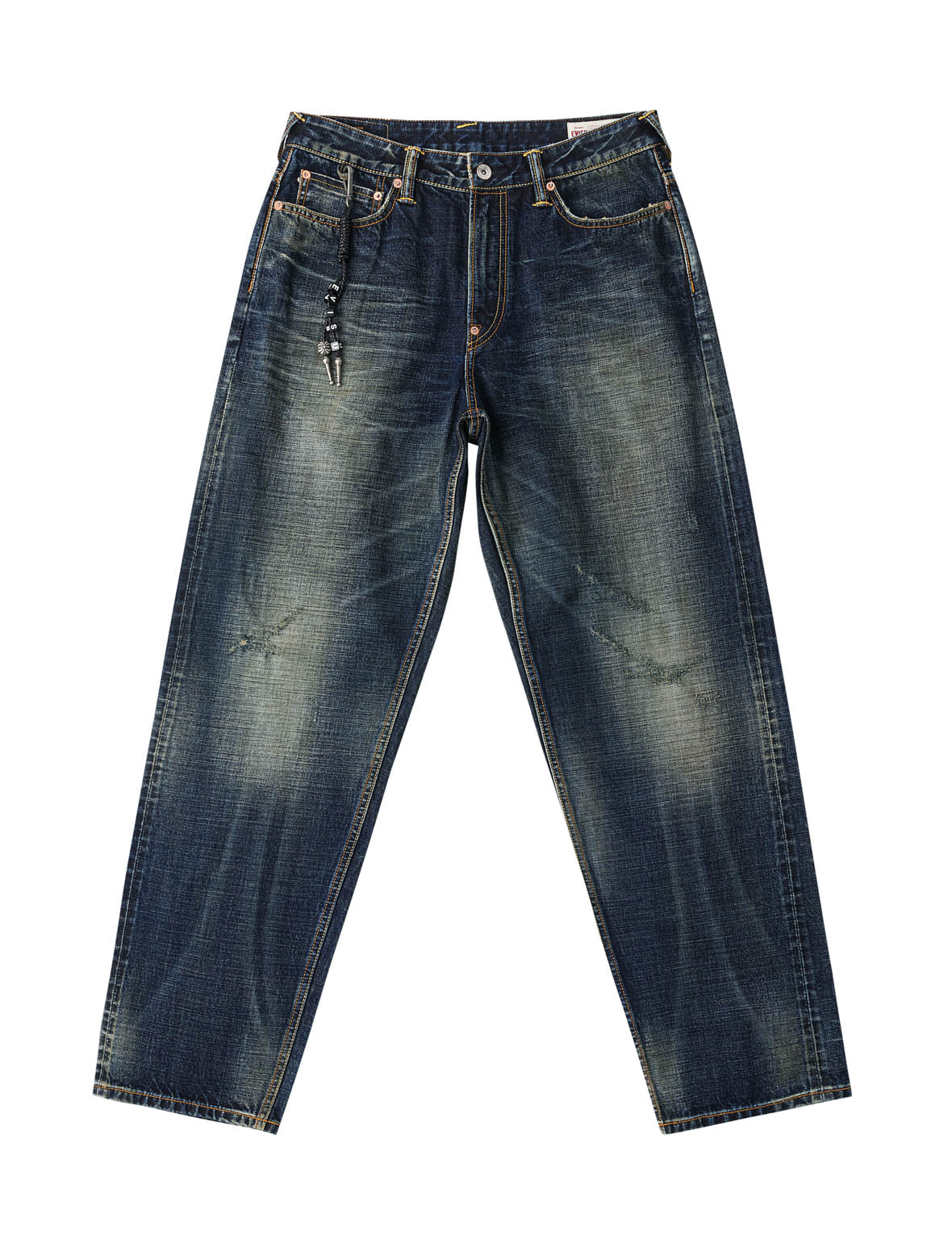 Heavy-Wash Gradient Seagull Selvedge Jeans #2030