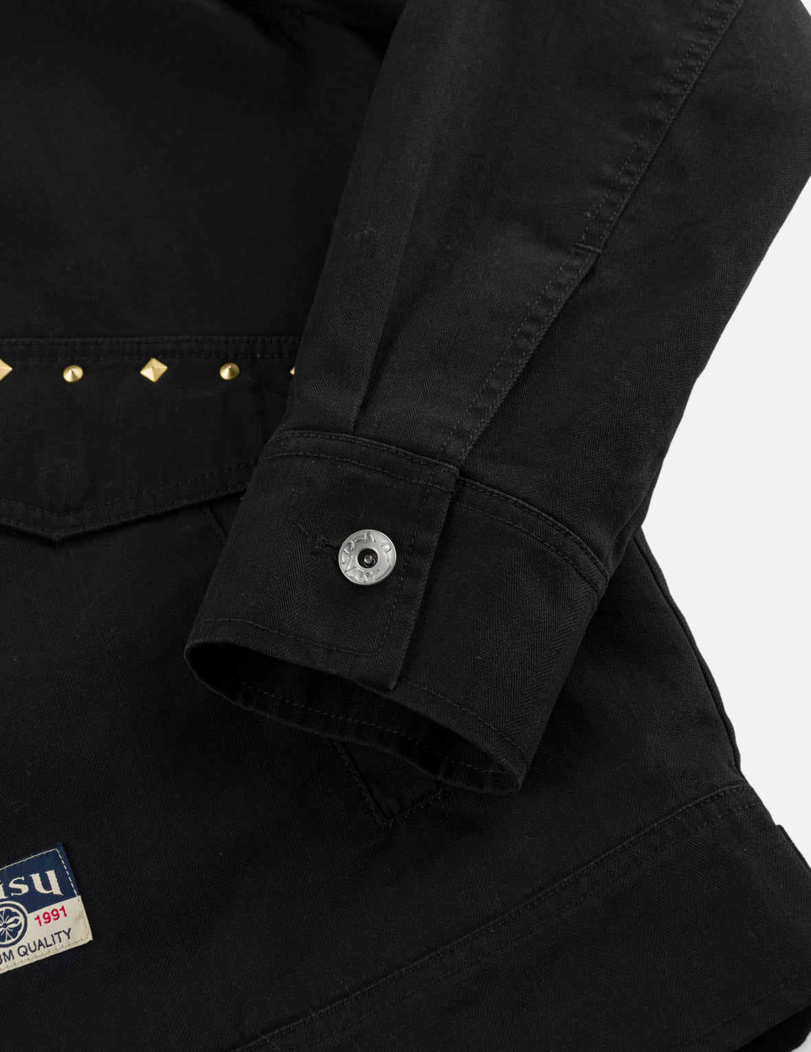 Gold Embroidery Studded Jacket