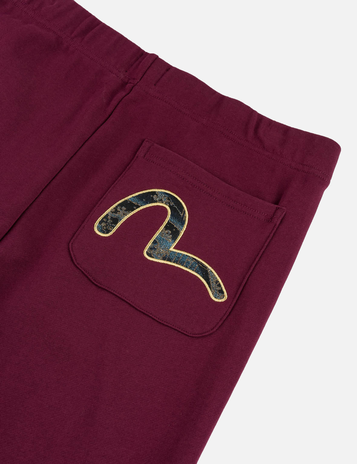 Brocade Seagull Patch Pocket Sweatpants