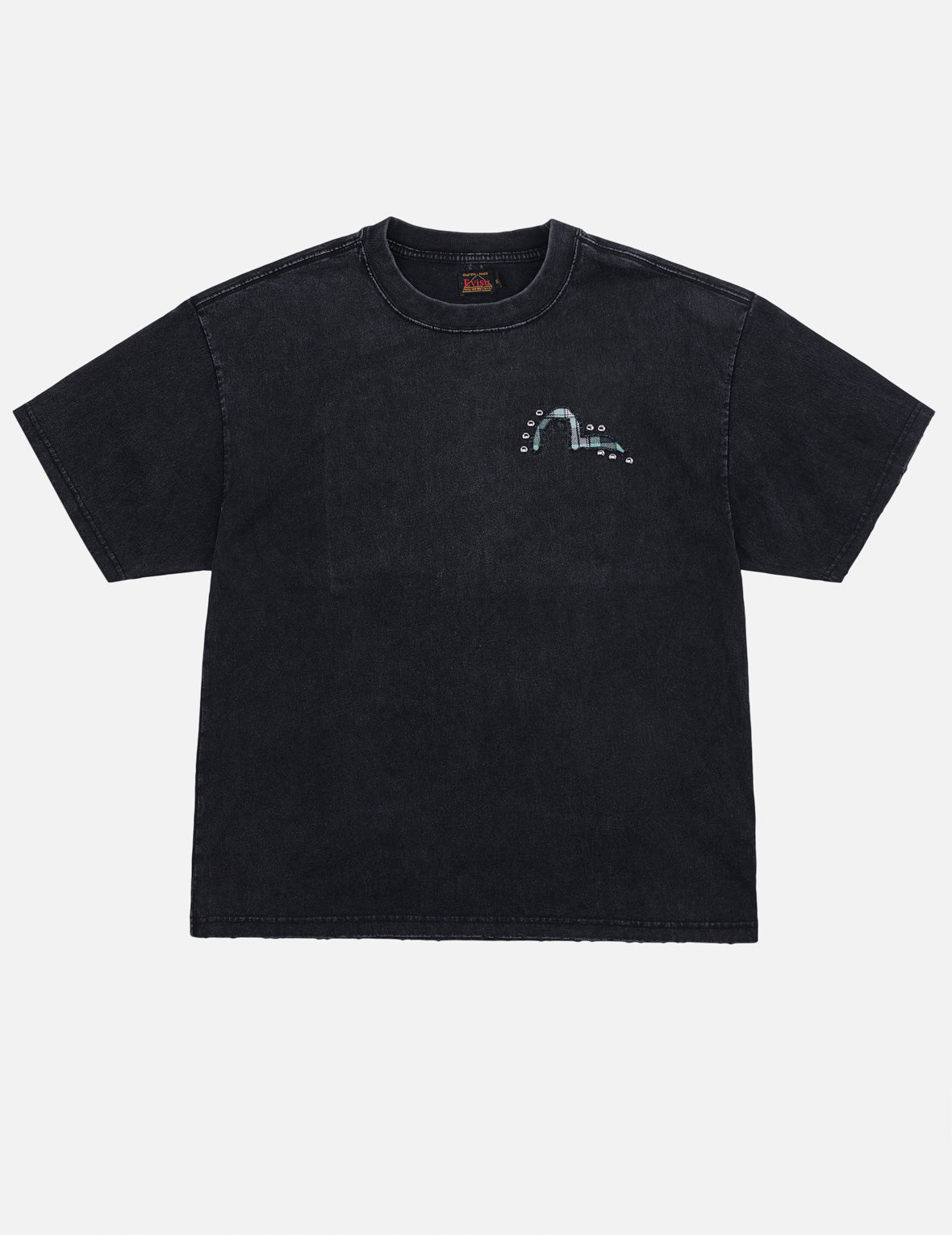 Skull Daicock Spray Printed T-Shirt