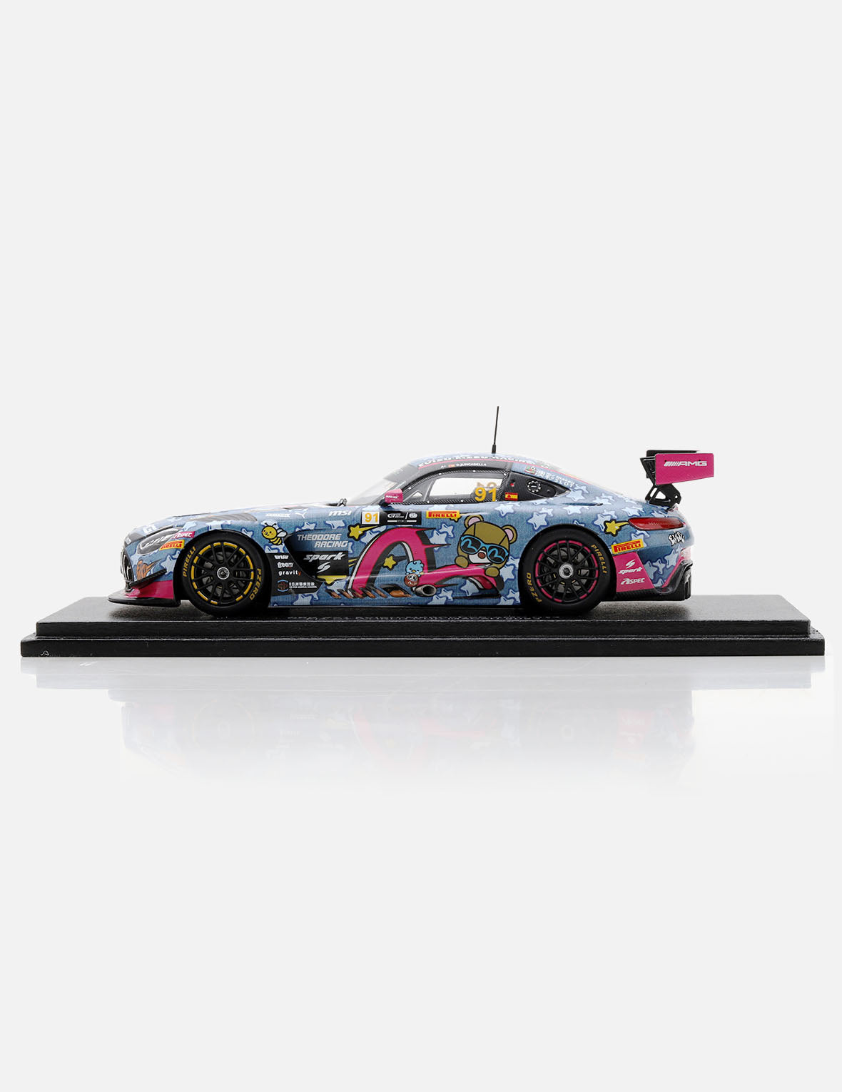 EVISU KIZZU X Mercedes-AMG GT3 1:43 Scale Model Car