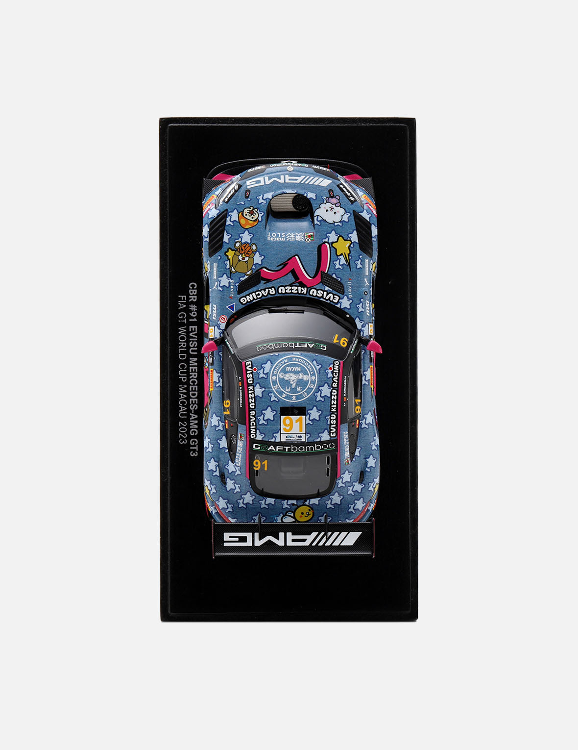 EVISU KIZZU X Mercedes-AMG GT3 1:43 Scale Model Car
