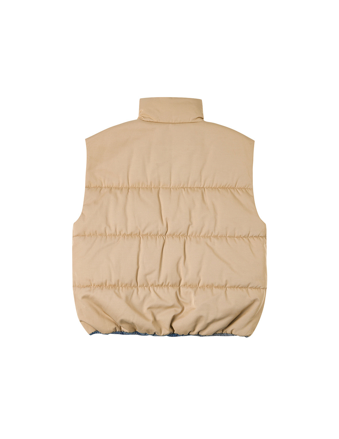 Logo Print Oversized Reversible Vest