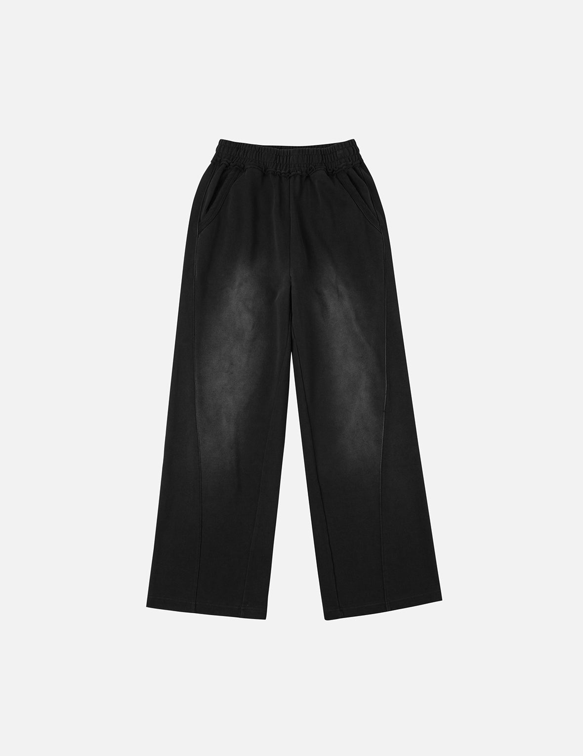 毛茸茸小猫刺绣时尚版型运动裤