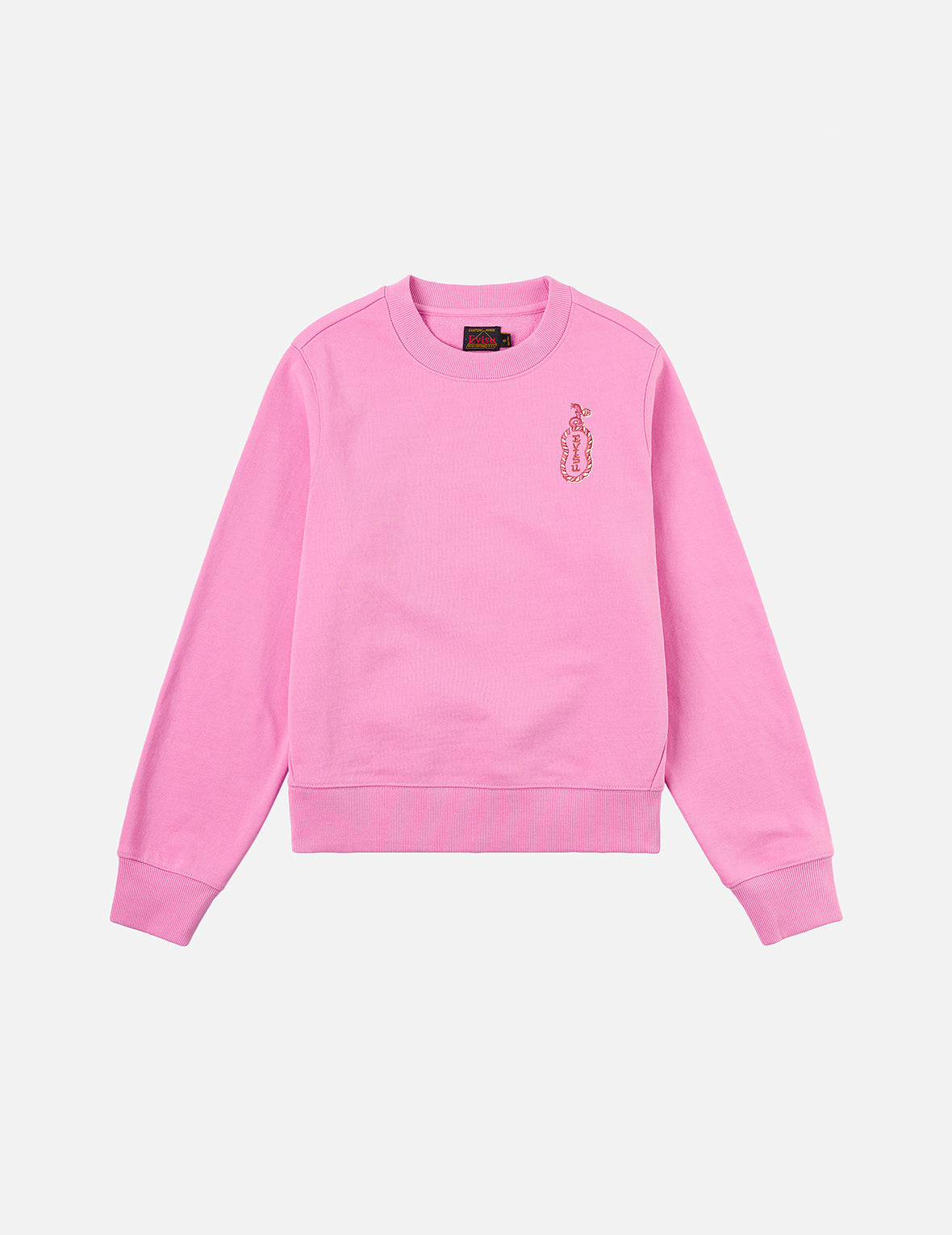 小猫和商标刺绣常规版型卫衣