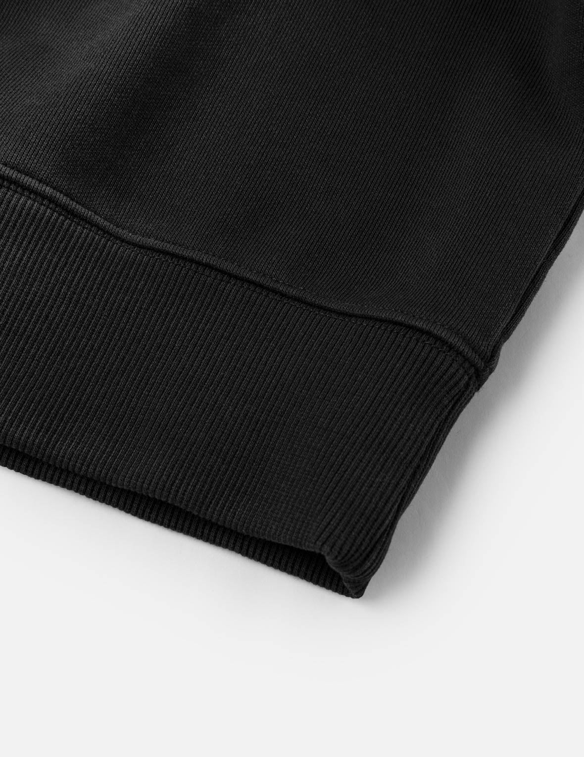 毛茸茸小猫大M印花短款连帽卫衣