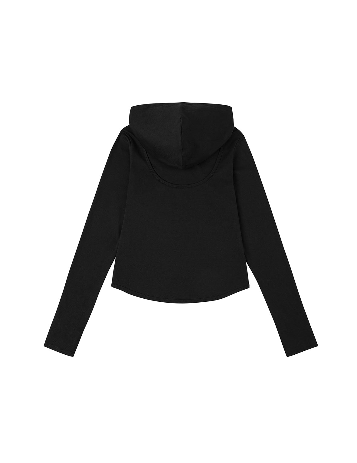 商标和海鸥石垣迷彩印花常规版型连帽假两件长袖上衣