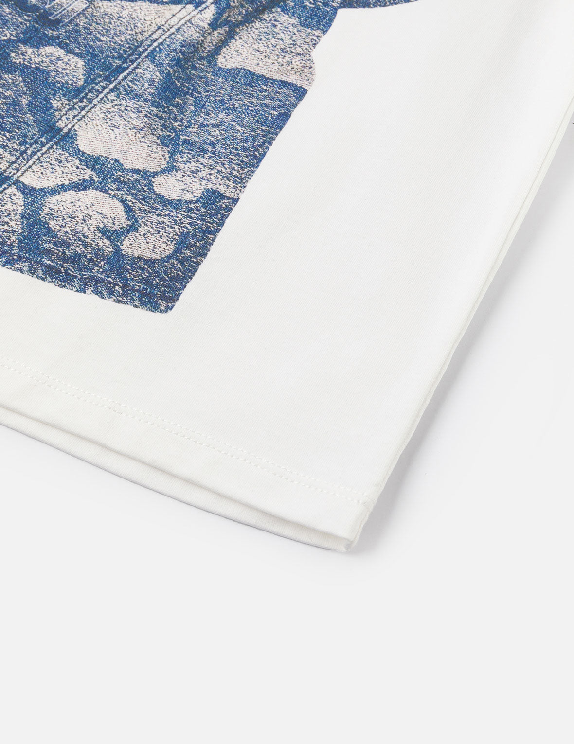 2-in-1 Ishigaki Camouflage Denim Corset Print Fashion Fit T-Shirt