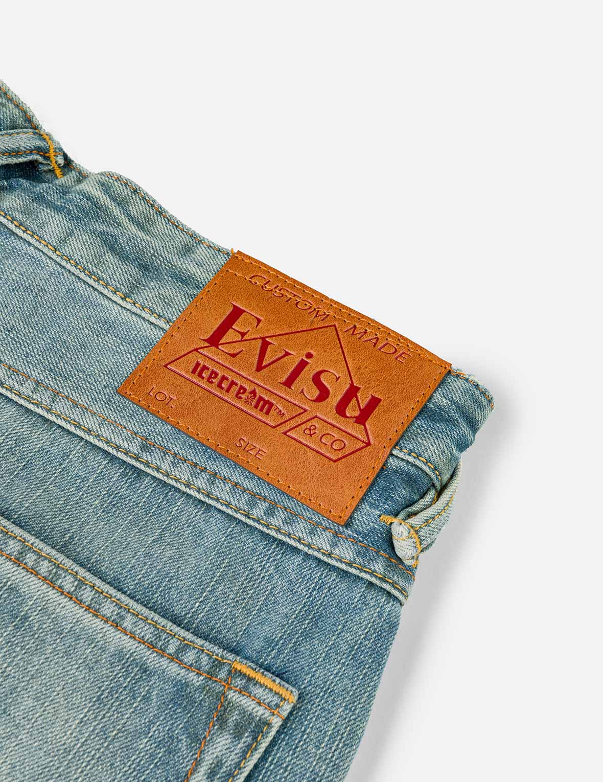 【EXCLUSIVE】EVISU X ICECREAM Daicock Jeans