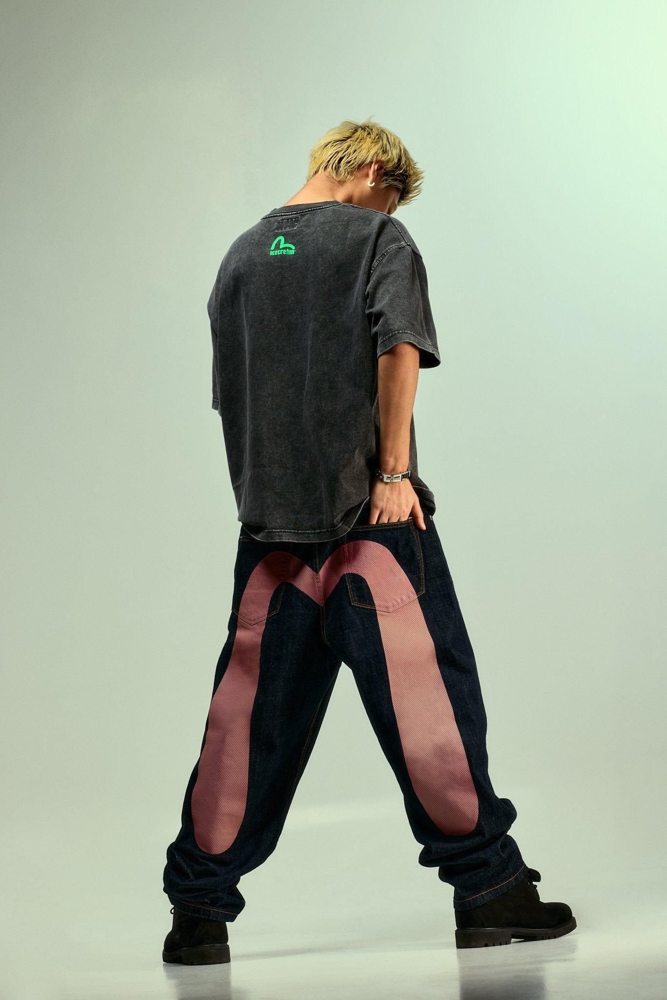 EVISU X ICECREAM Logo T-Shirt