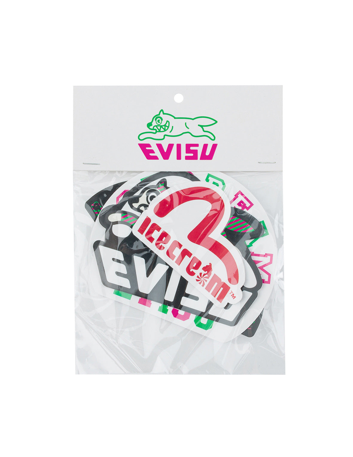 EVISU X ICECREAM 贴纸套装