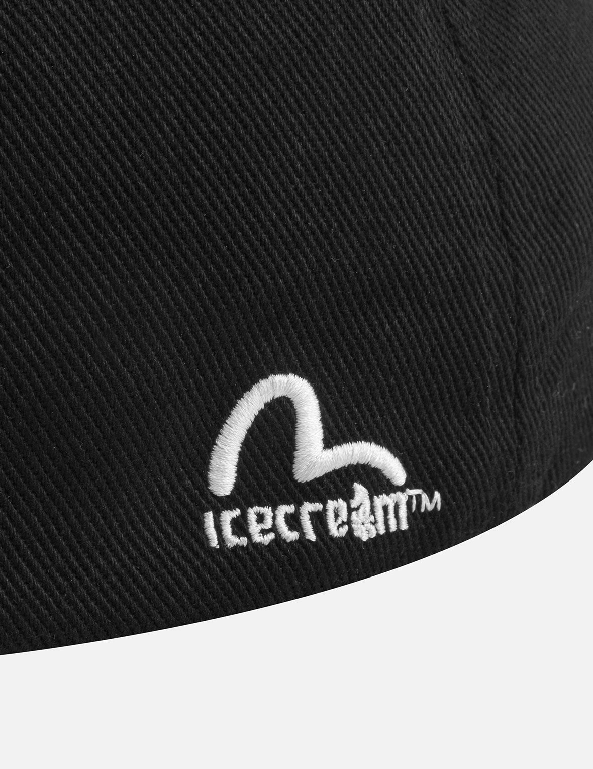 EVISU X ICECREAM Logo Cap - Black
