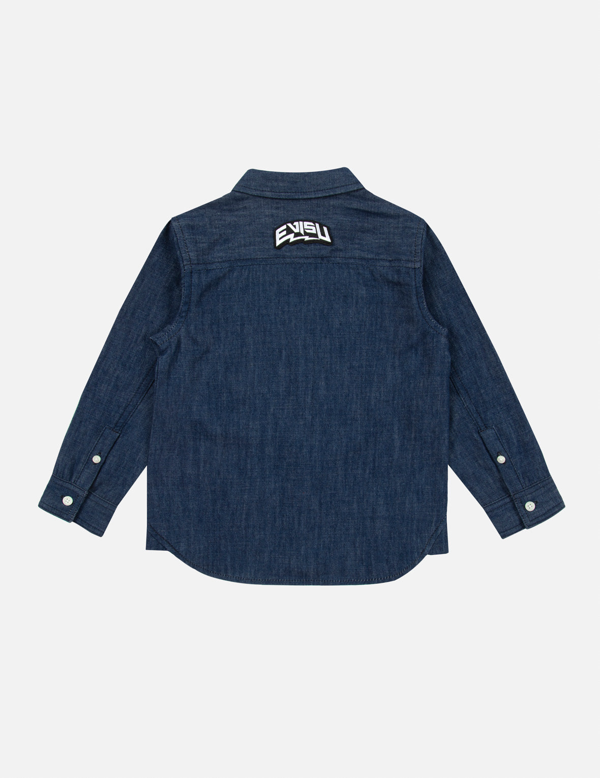 Racing Badge Regular Fit Denim Shirt