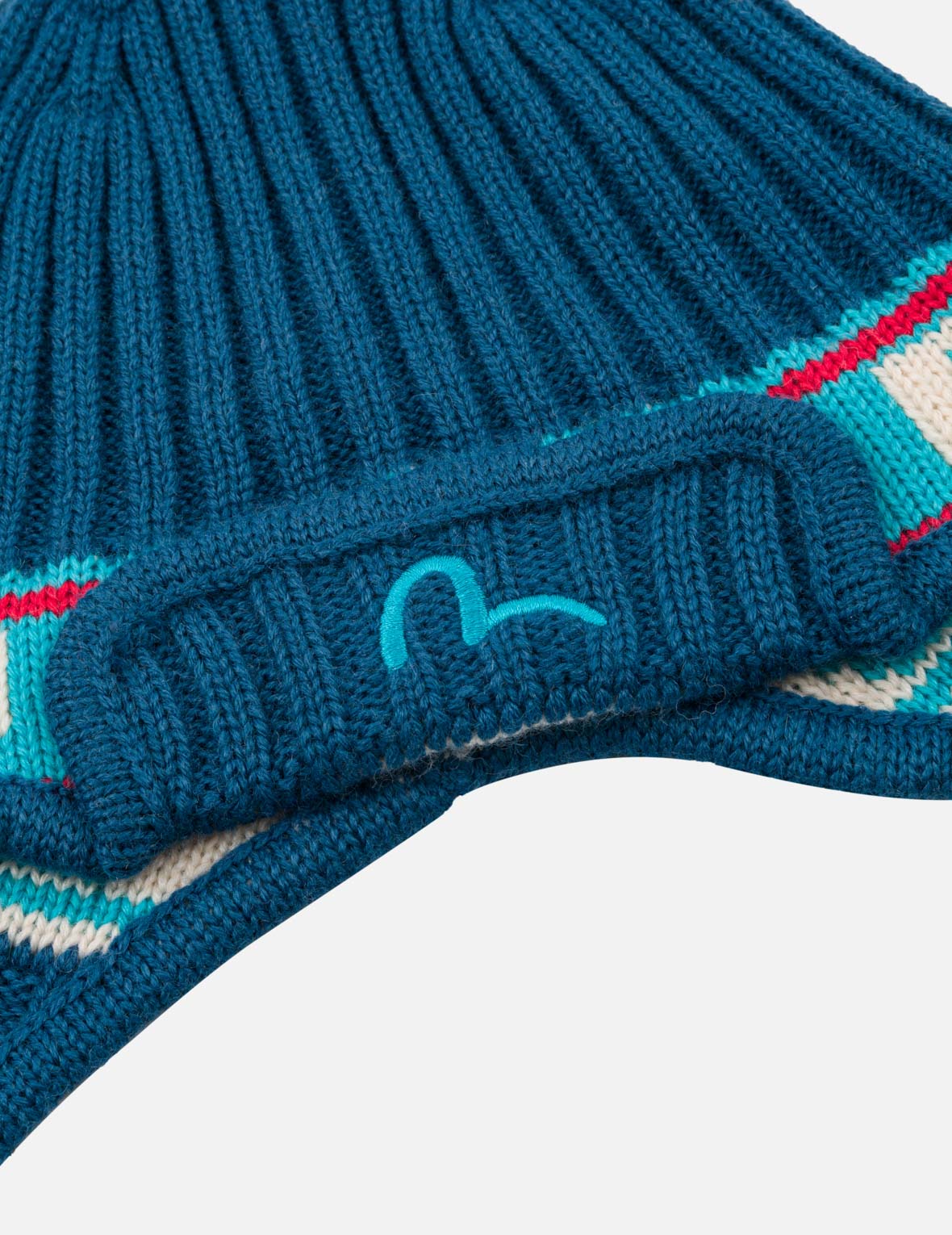 EVISU Earflap Beanie