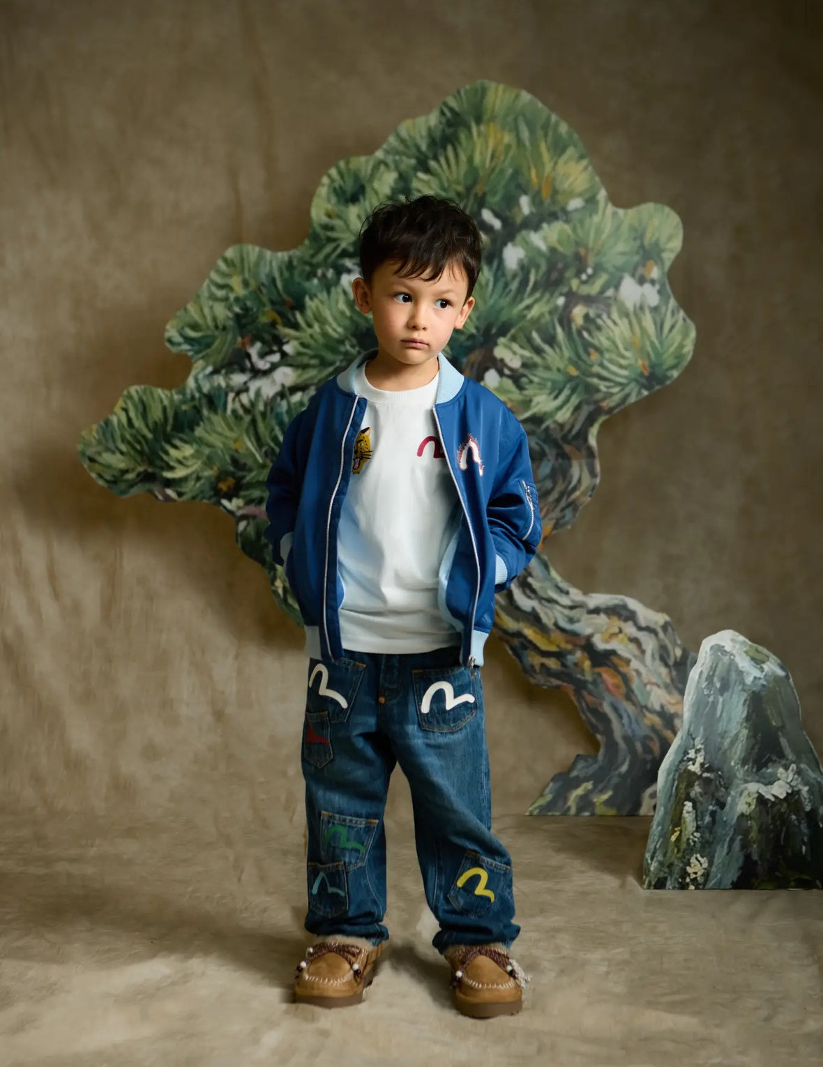 Flame Daicock Padded Bomber Jacket