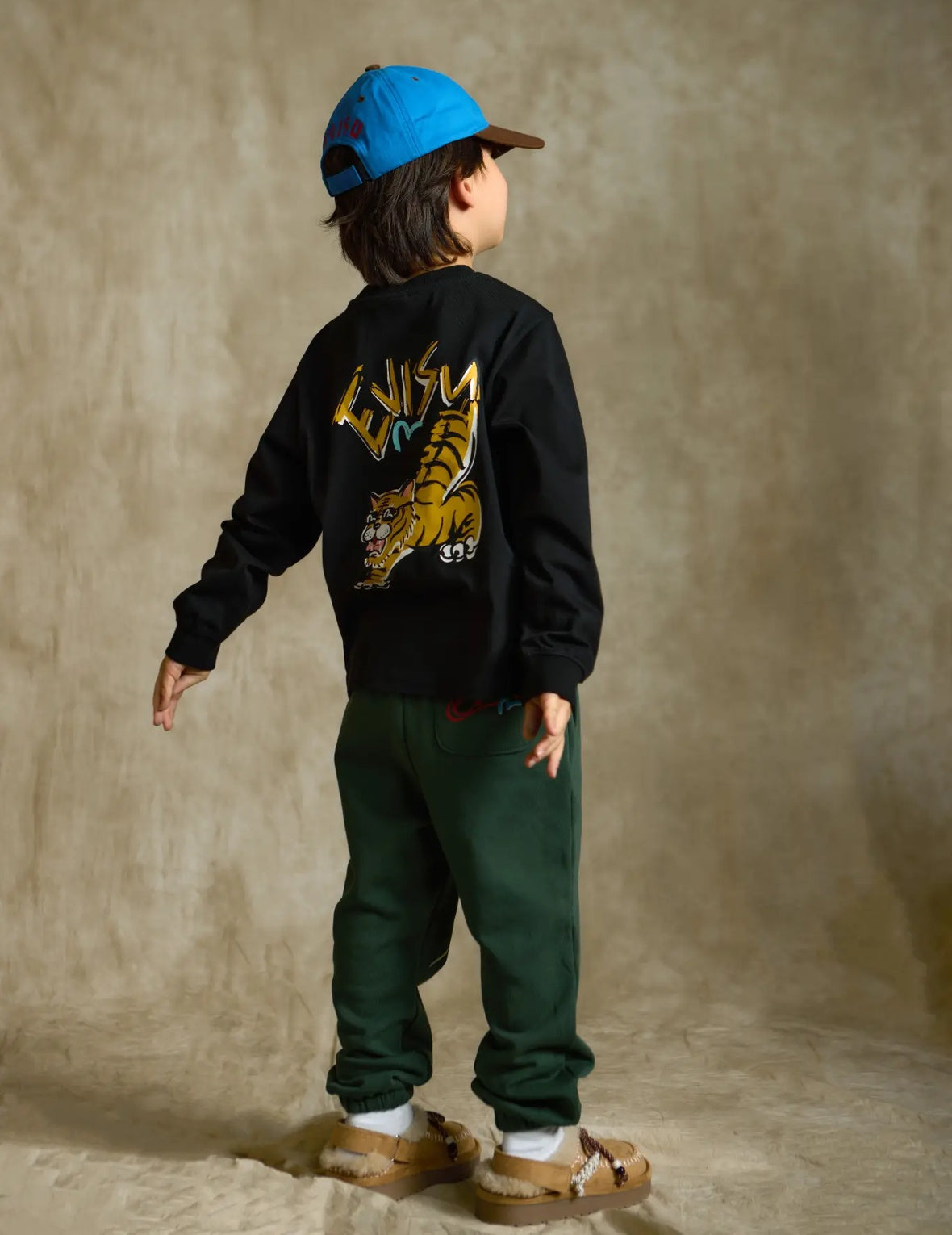 EVISU Tiger Long-Sleeve T-Shirt