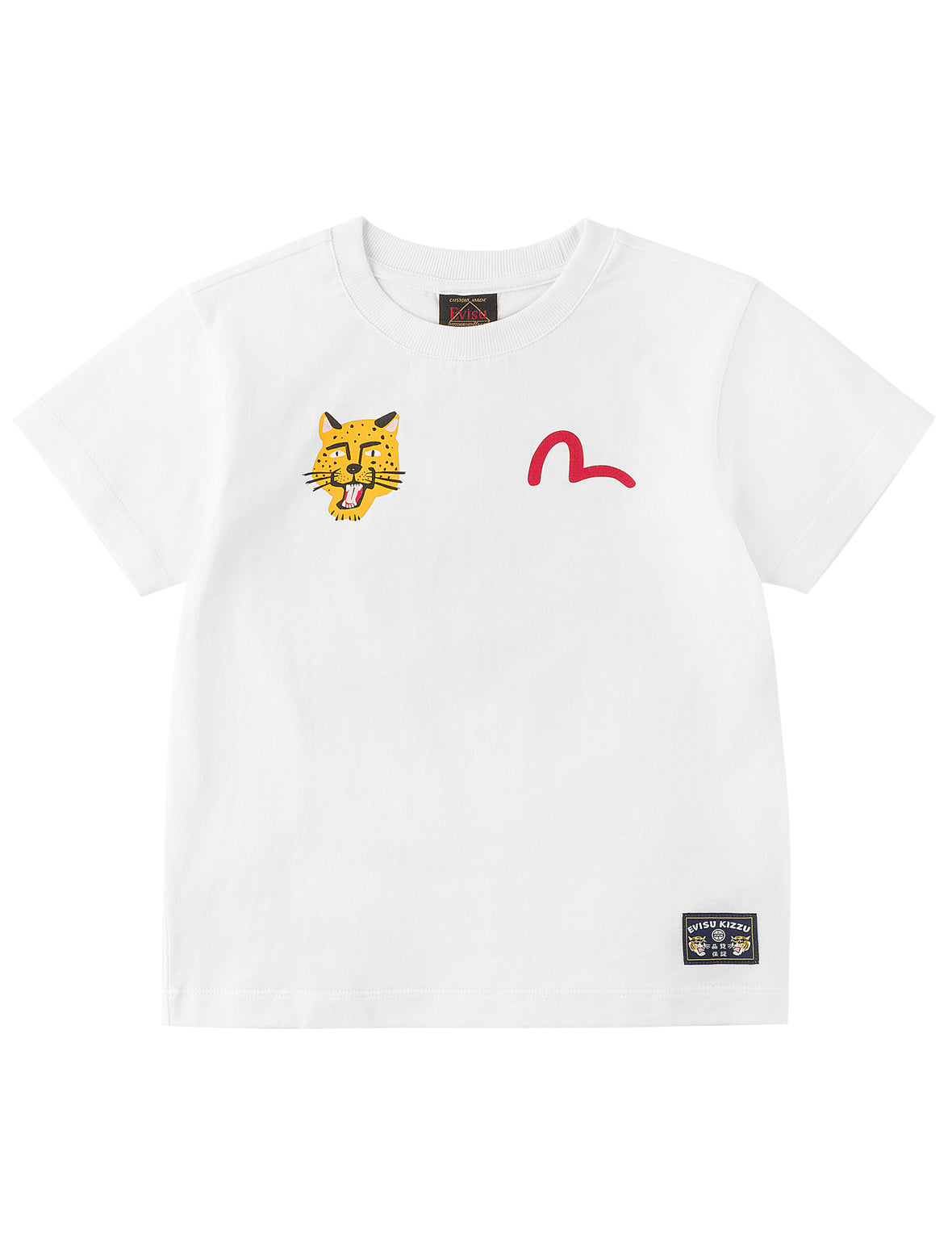 Big-Mouth Tiger Sweetest EVISU T-Shirt