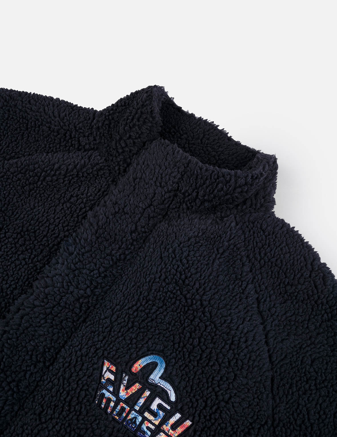 EVISU X MOOSE KNUCKLES 浮世绘羊羔绒外套