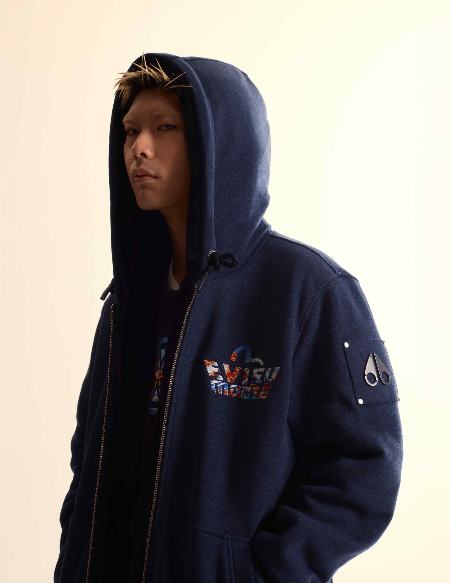 EVISU X MOOSE KNUCKLES 浮世绘外套