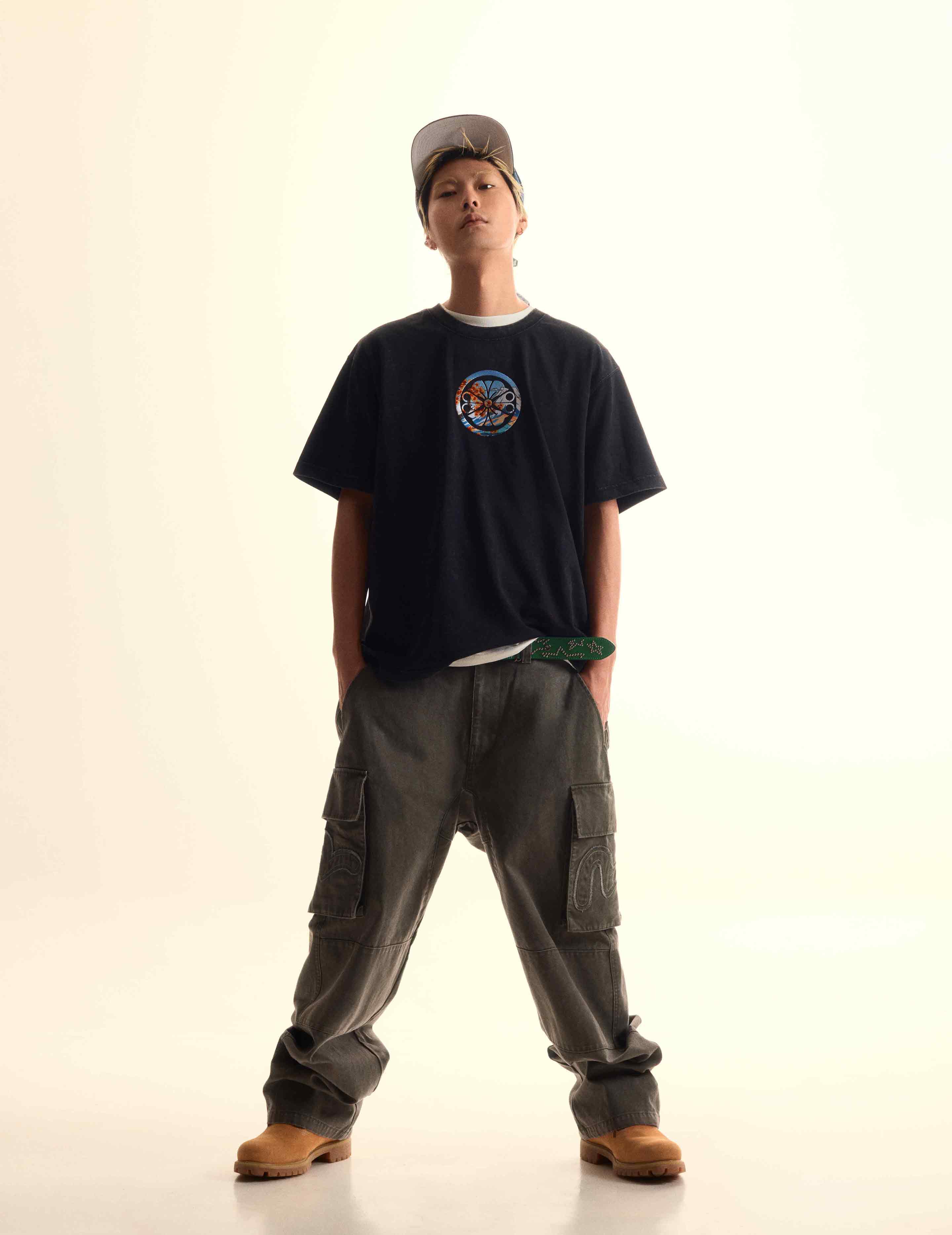 EVISU X MOOSE KNUCKLES 浮世绘T恤