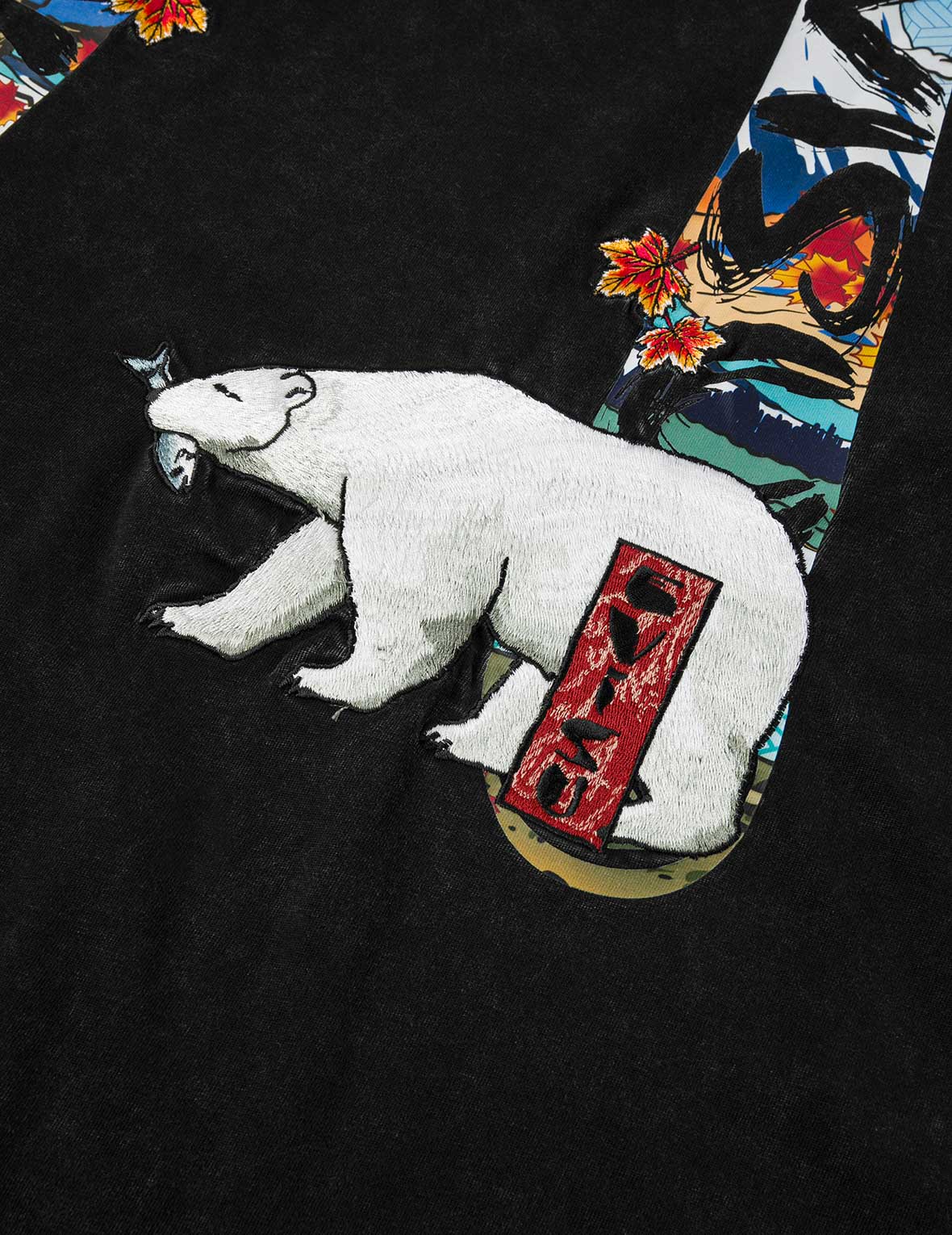 EVISU X MOOSE KNUCKLES 浮世绘T恤