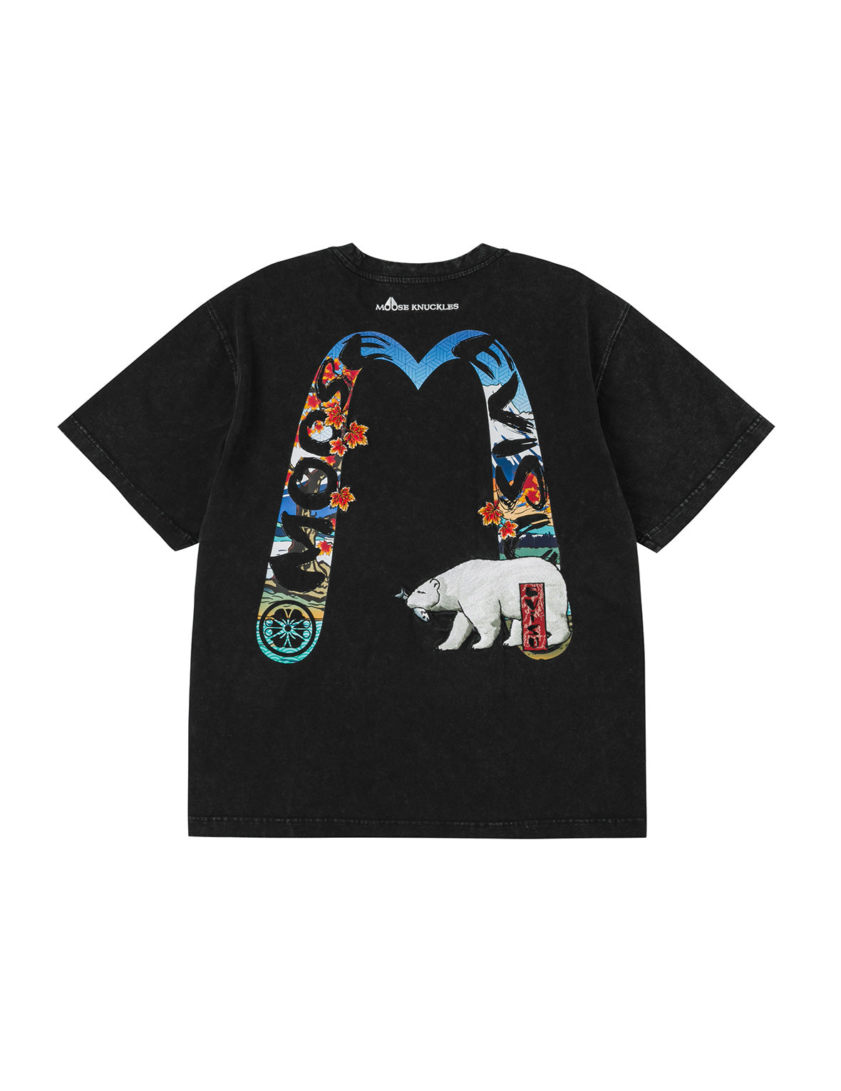 EVISU X MOOSE KNUCKLES 浮世绘T恤