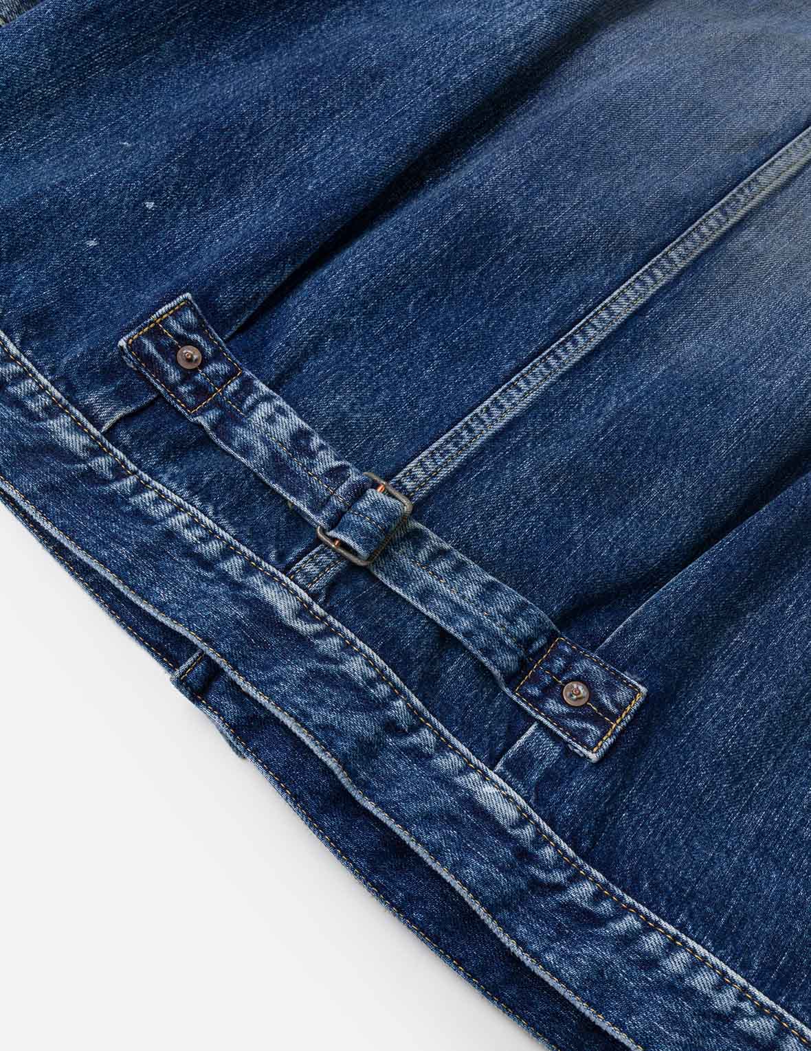 海鸥印花常规版型牛仔卡车司机外套