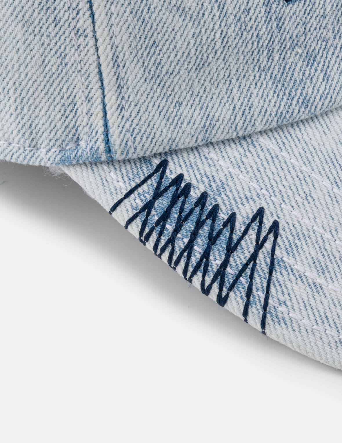 Minimal Embroidery Heavy Washed Cap